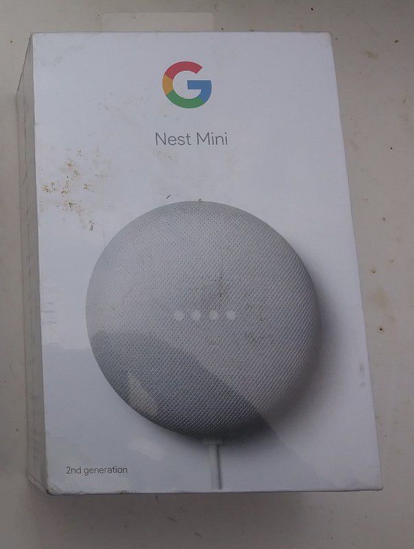 Google Nest Mini (2nd Generation) Smart Speaker - Chalk

