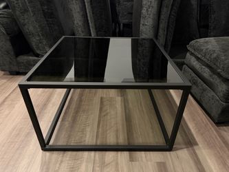 Black Glass Coffee Table