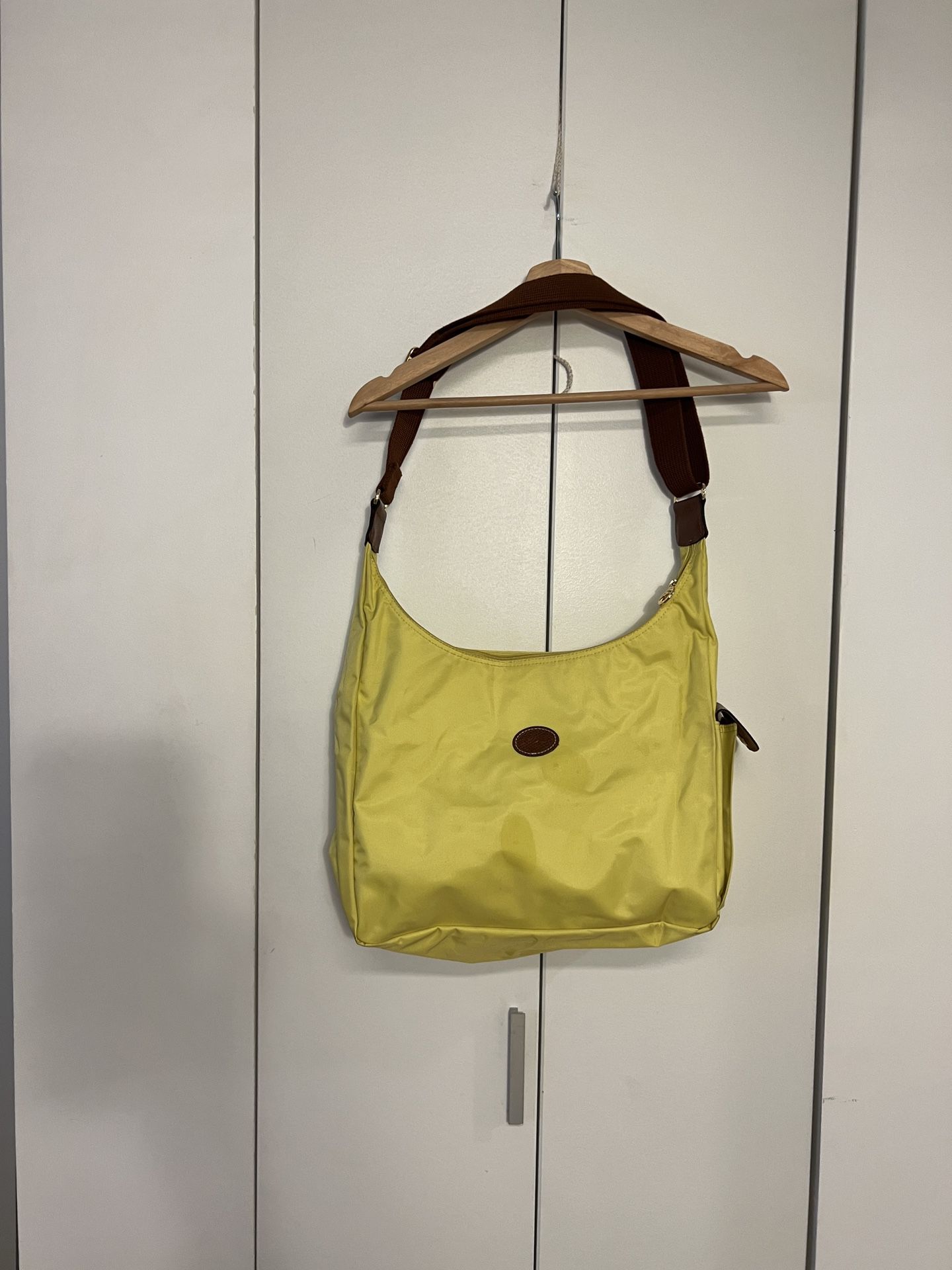 Longchamp, Bags, Longchamp Le Pliage Side Pocket Hobo Crossbody Bag