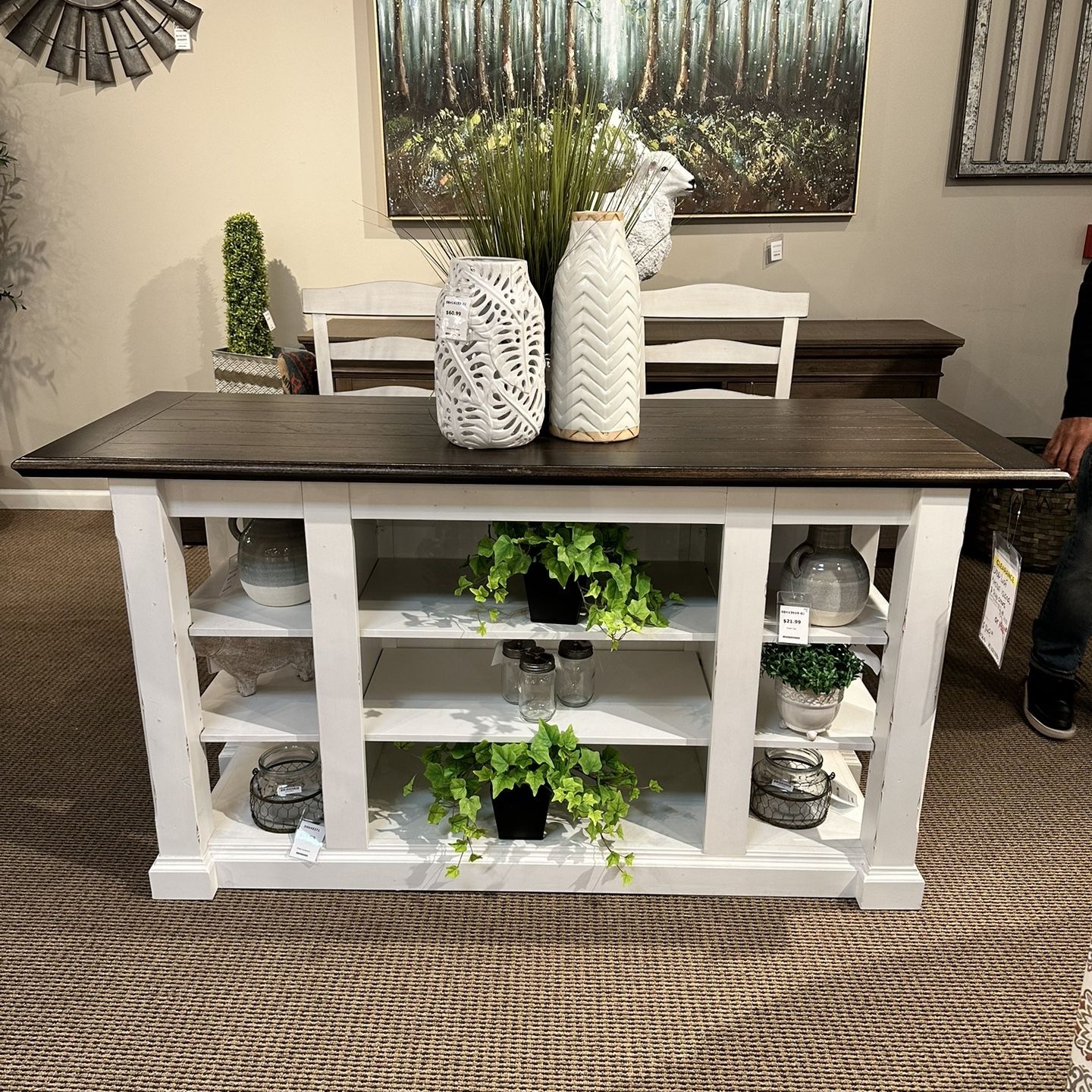 Kitchen Island With Drop Leaf