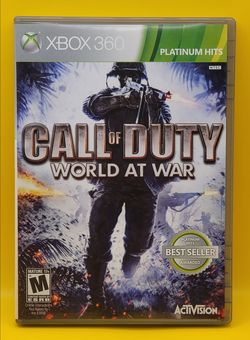 Call Of Duty World At War, Best Seller, Xbox 360 [Tested & Working]