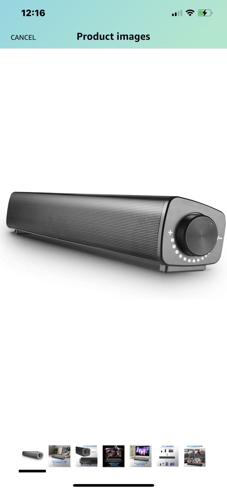 Computer Speakers for Desktop Wired USB Powered Built-in 3.5mm Microphone and Headphone Output Ports Stereo PC Mini Sound Bar Great for Gaming Laptop