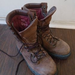 Cabela Gortex Brown Leather Boots 8 Mens