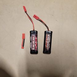 3000 And 2000 Mah NiMh Hexfly Battery's 7.2 V
