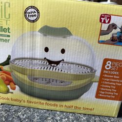 Brand New Magic Baby Bullet Steamer 
