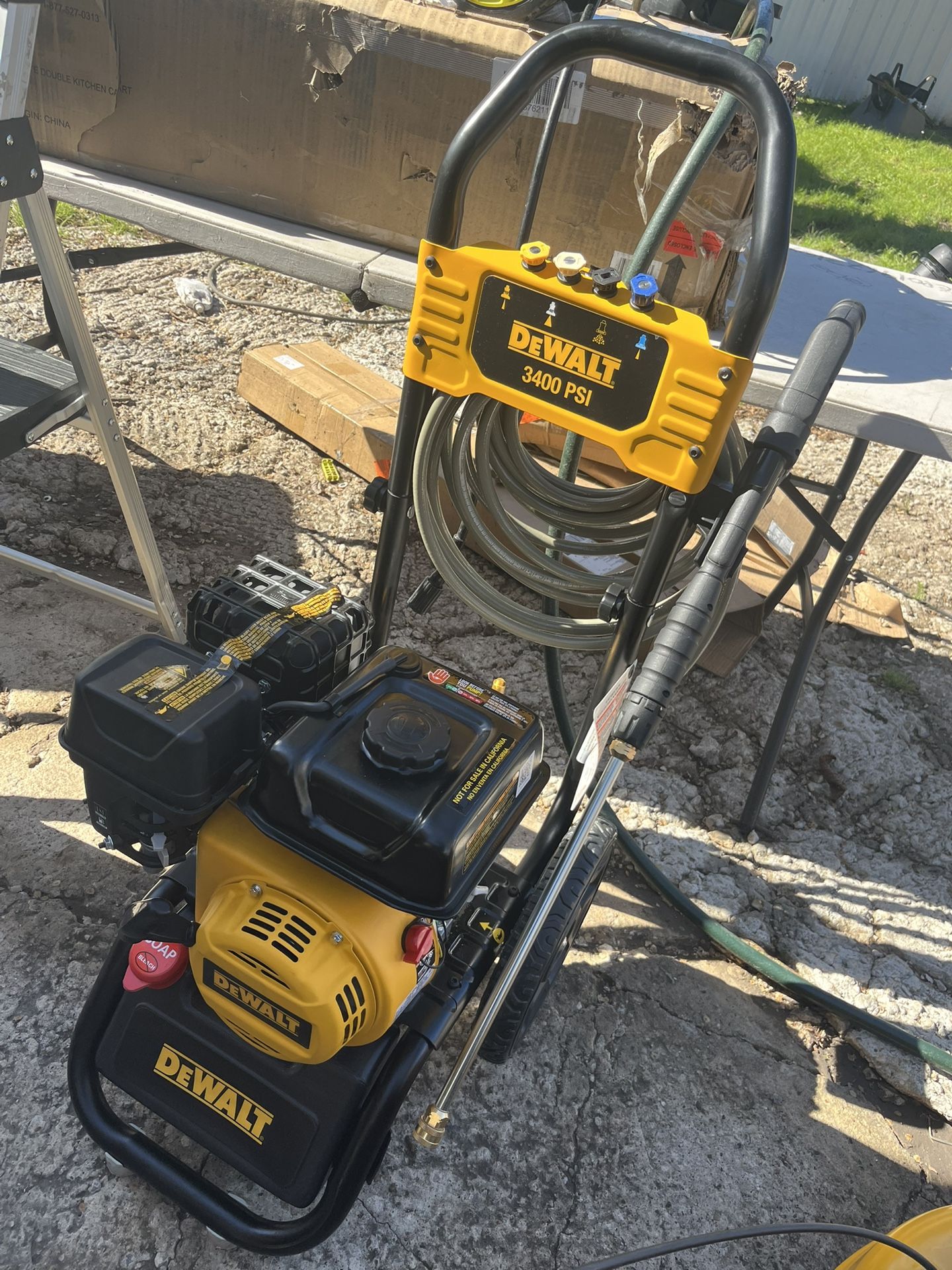 Dewalt Pressure Washer Gas