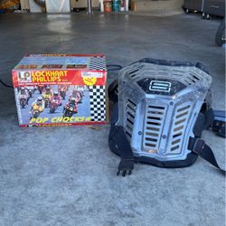 Motorcycle Chest Protector And Popchocks
