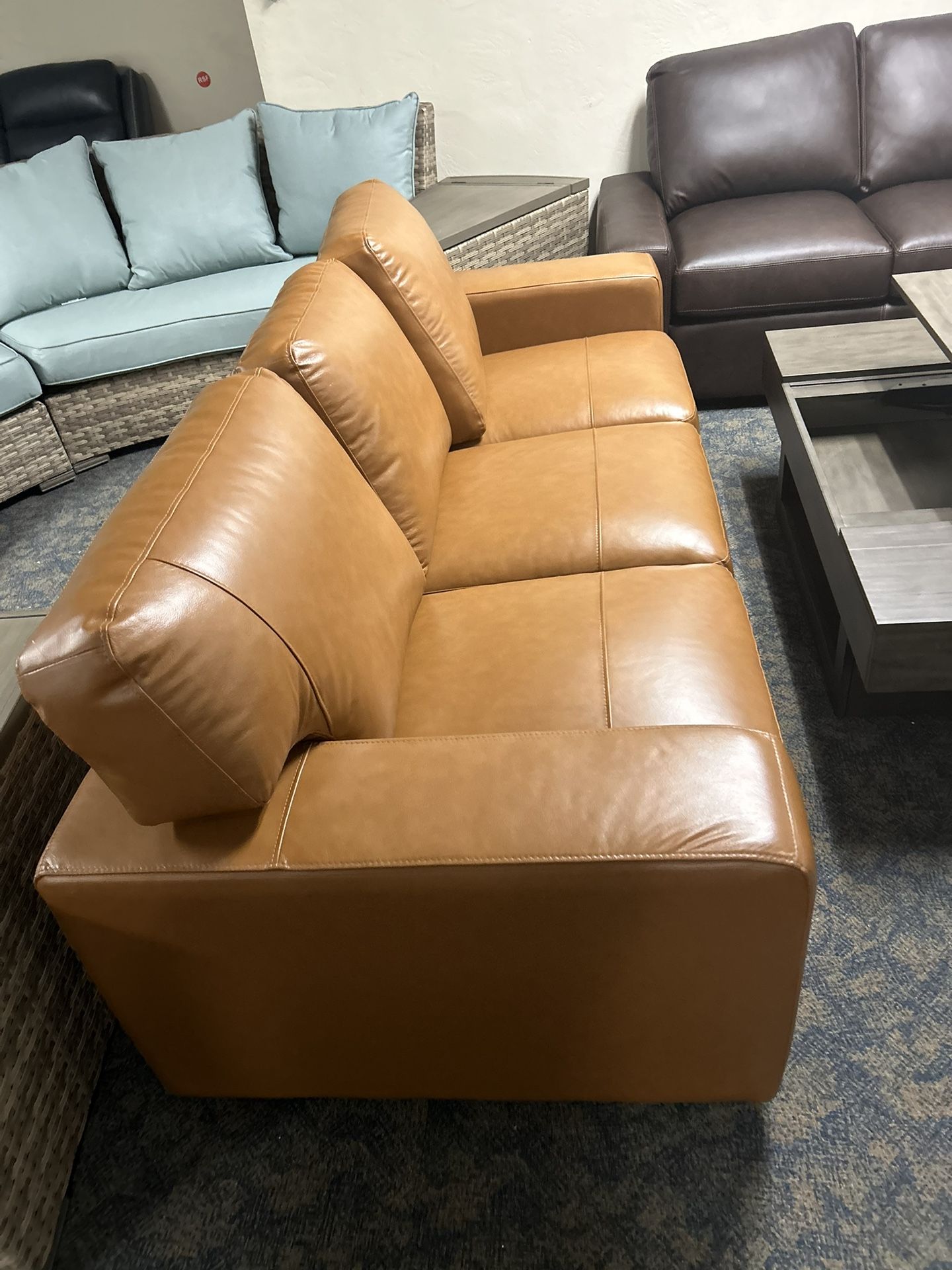 Leather Sofa Loveseat