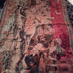 Arabian Knight Tapastry. 