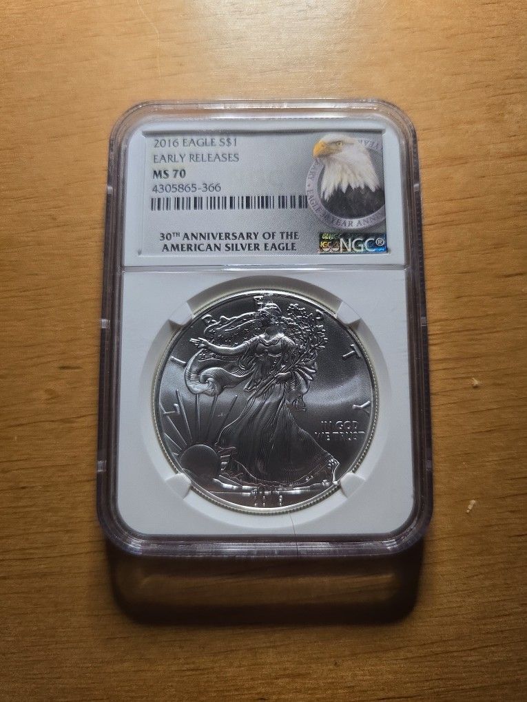 2016 American Silver EagleMS70