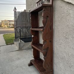Teak bookshelf