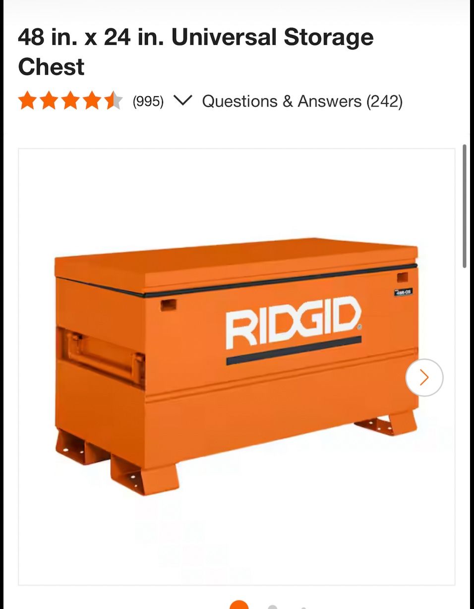 Ridgid Tool Box
