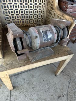 Bench Grinder Table Grinder, Chicago Power Tools