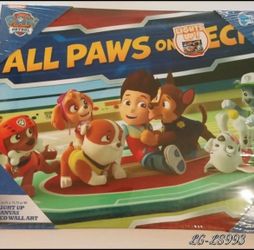 Paw patrol light up canvas LED Wall Art room decor