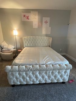 Queen bed frame