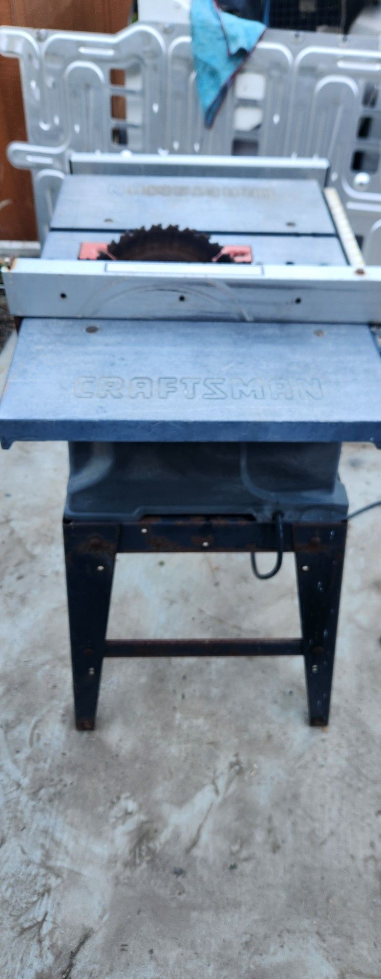 Craftsman Table Saw 10in 15amp