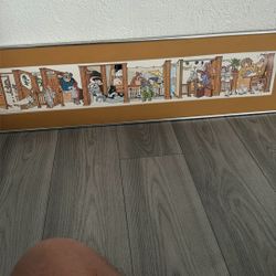Cuadro Vintage 1983 Original