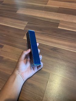 Blue and Gold Patterned Box Versuace Inspired