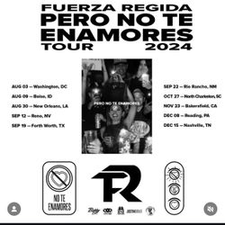 2 Fuerza Regida Tickets Toyota Center 