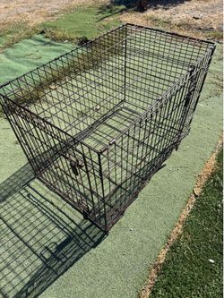 Dog cage 36 inches  L x22 inches w , x 25 inches H,