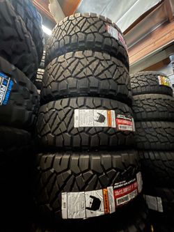(4) New Tires 33x12.5R18LT Nitto Ridge Grappler