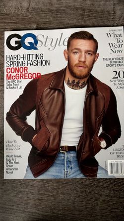 GQ Style Magazine Spring 2017 Conor McGregor