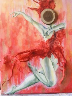 “Beauty Of Sacrifice” Oil Painting On Canvas