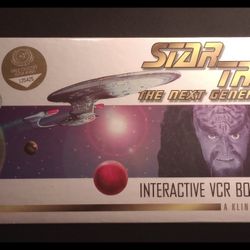 NEW/SEALED- Star Trek The Next Generation Interactive Board Game VCR Game