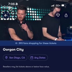 Gorgon city Beach House Ticket 11/17
