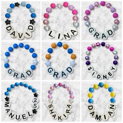 Jumbo friendship bracelet graduation leis 