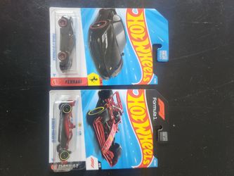 Hotwheels F1 Ferrari and SF90 Stradale