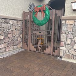 Free wrought Iron Gate But Must Take Down