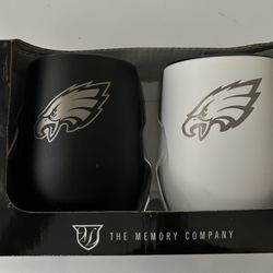 Philadelphia Eagles Stemless  Wine Glasses Stainless Steel