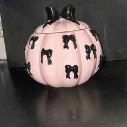 Cobwebs And Cauldron Cookie Jar