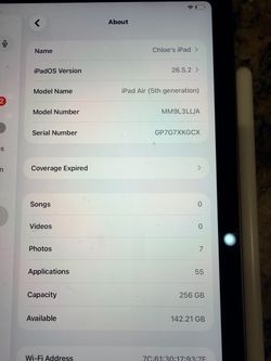 $500 OBO Apple iPad Air 5th Generation 256GB w/ Apple Pencil