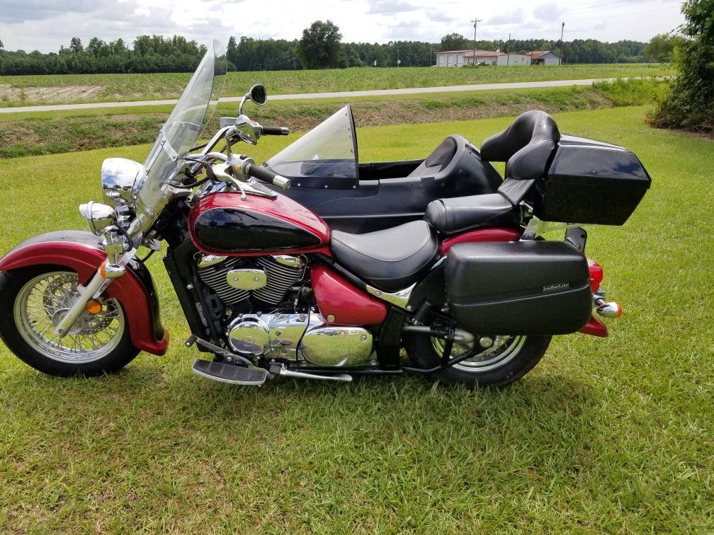 2007 Suzuki Boulevard C50 and Sidecar for Sale in Fremont, NC OfferUp