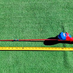 NO LINE Shakespeare Marvel Ultimate Spiderman Kid Fishing Pole 2'6" Spincast EUC