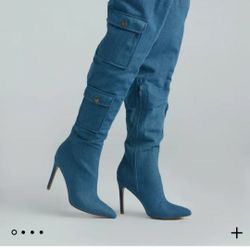 Brand New over knee boots