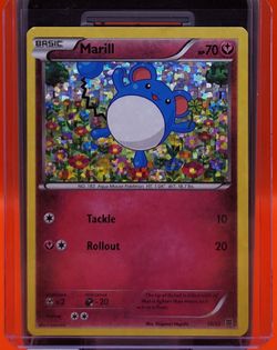 Marill 10/12 McDonald’s Promo Confetti, Pokemon TCG Holo 2015, MP