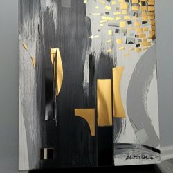 Hand-Crafted Original Abstract Collage