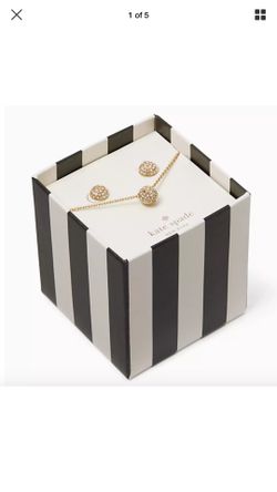 Kate spade jewelry set box