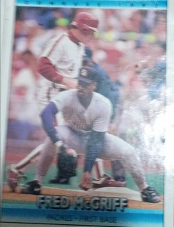 Fred mcgriff 1992 baseball card