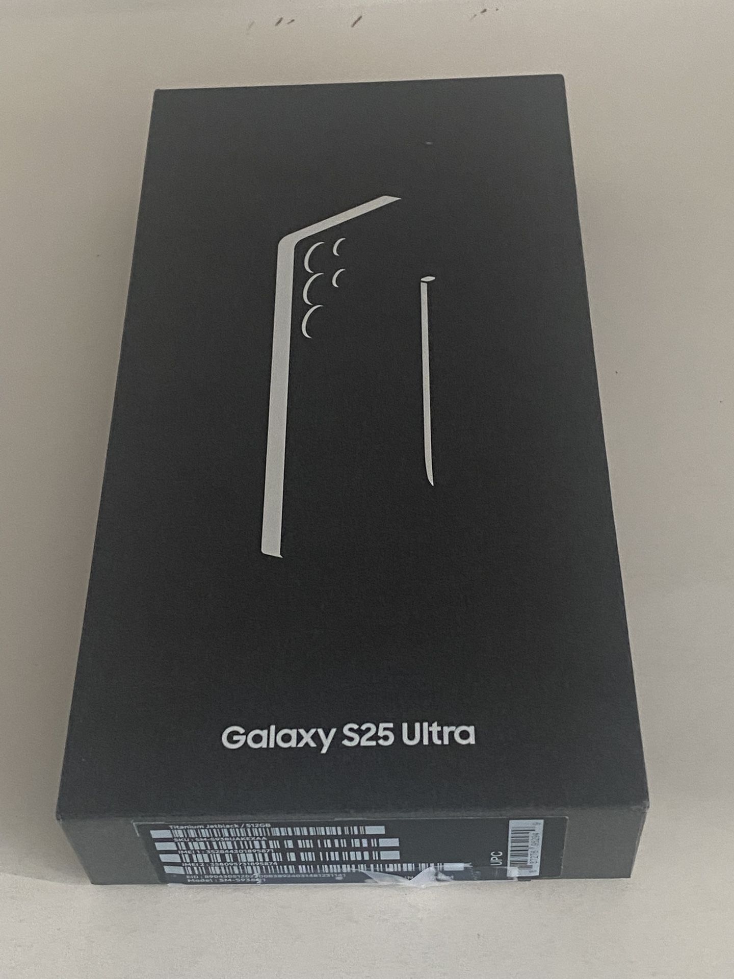 Samsung Galaxy S25 Ultra 512GB Unlocked Titanium JetBlack SM-S938U1 (Excellent Condition )