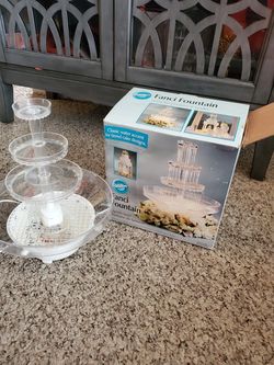 Fanci Flow Tabletop Fountain - Wedding Cake Fountain