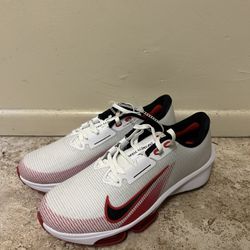 Nike Air Zoom Infinity Tour 2 Golf White University Red FD0217-101 Size 10.5 New