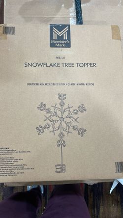 Snowflake Tree Topper