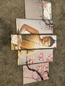 Buddha painting.