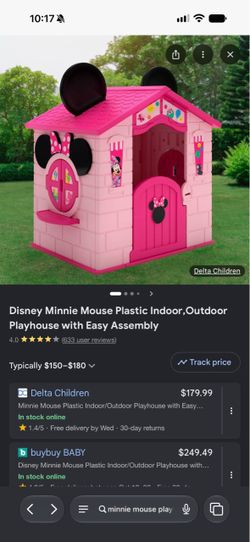 Minnie Mouse playhouse