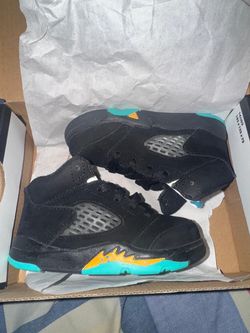 Jordan 5 Retro Aqua (TD) Size 6C