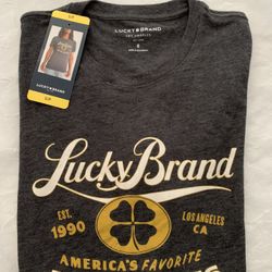 LUCKY BRAND TEE SIZE SMALL NEW. 